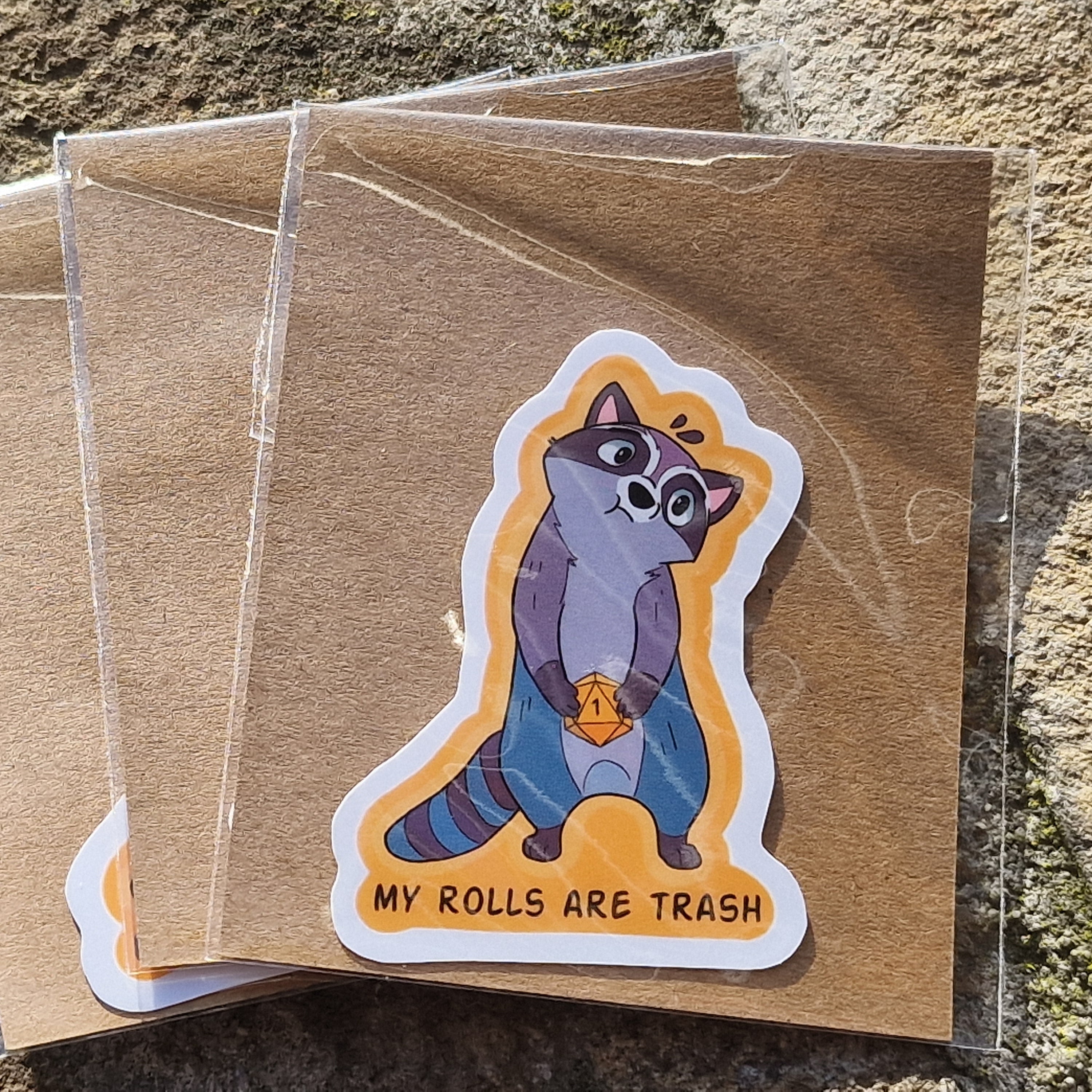 Sticker – My Rolls Are Trash (Wasbeer)