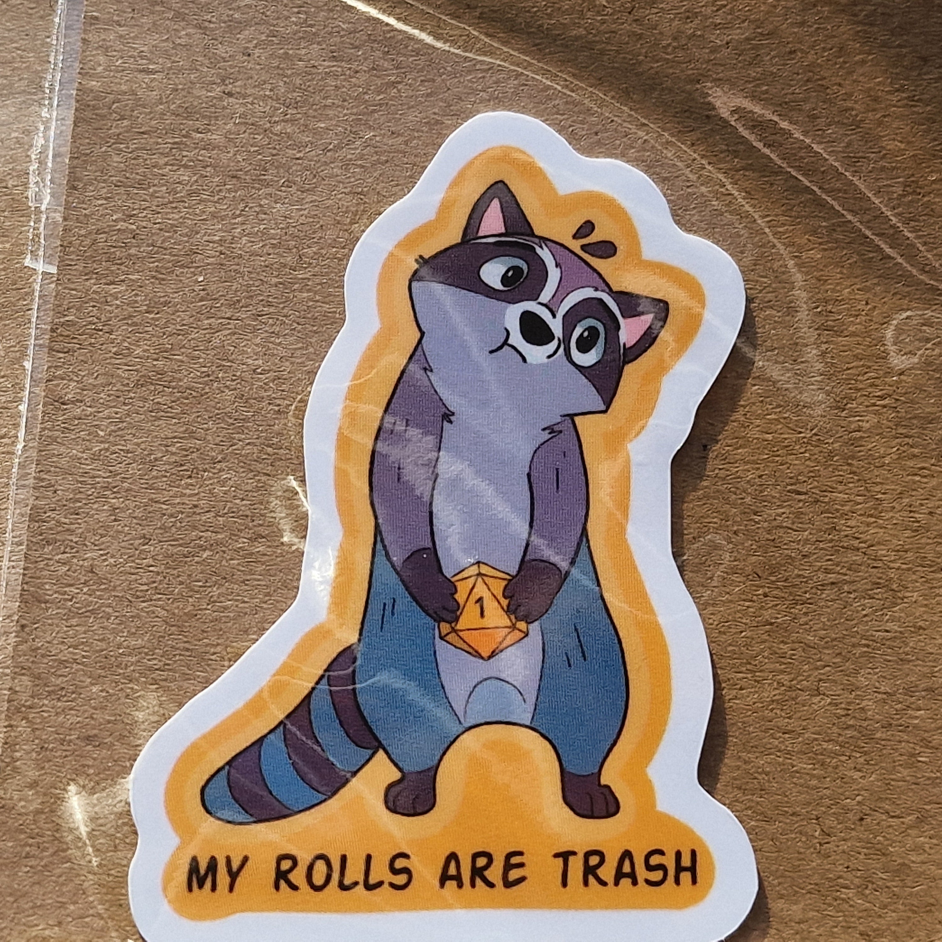 Sticker – My Rolls Are Trash (Wasbeer)