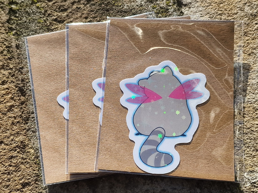 Fairy Wasbeer Sticker