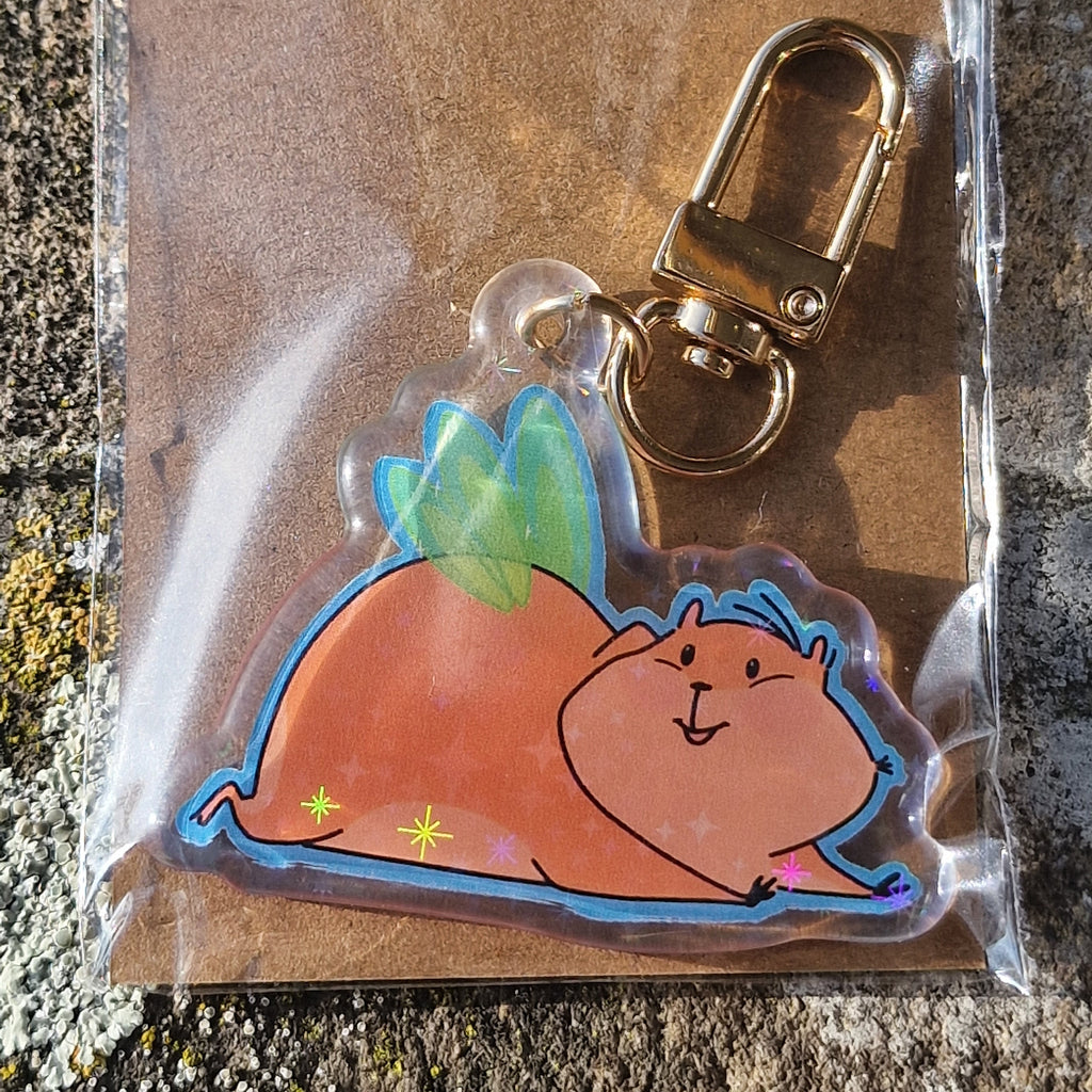 Acryl Keychain – Fairy Hamster