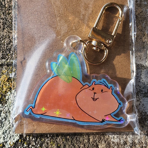 Acryl Keychain – Fairy Hamster