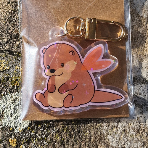 Acryl Keychain – Fairy Otter