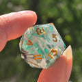 Premium Dice Sea Glass – Sharp Edge Dobbelstenenset