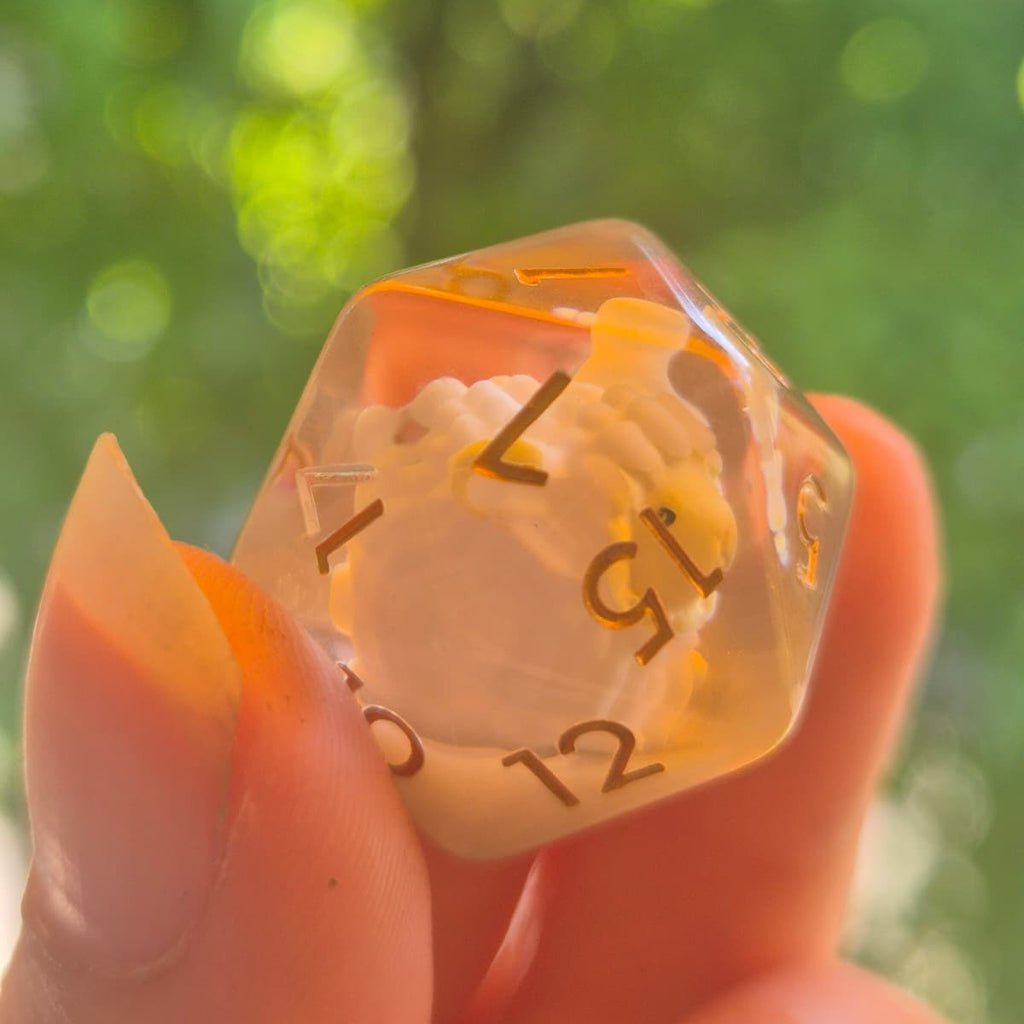 Crit Critters: Baah-tle Dice – Schaapjes Dobbelstenenset