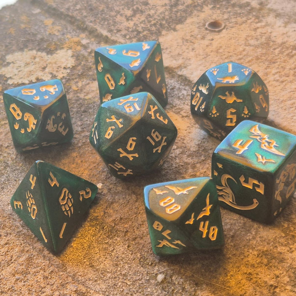 Dice: Dino Bones – Dobbelstenenset