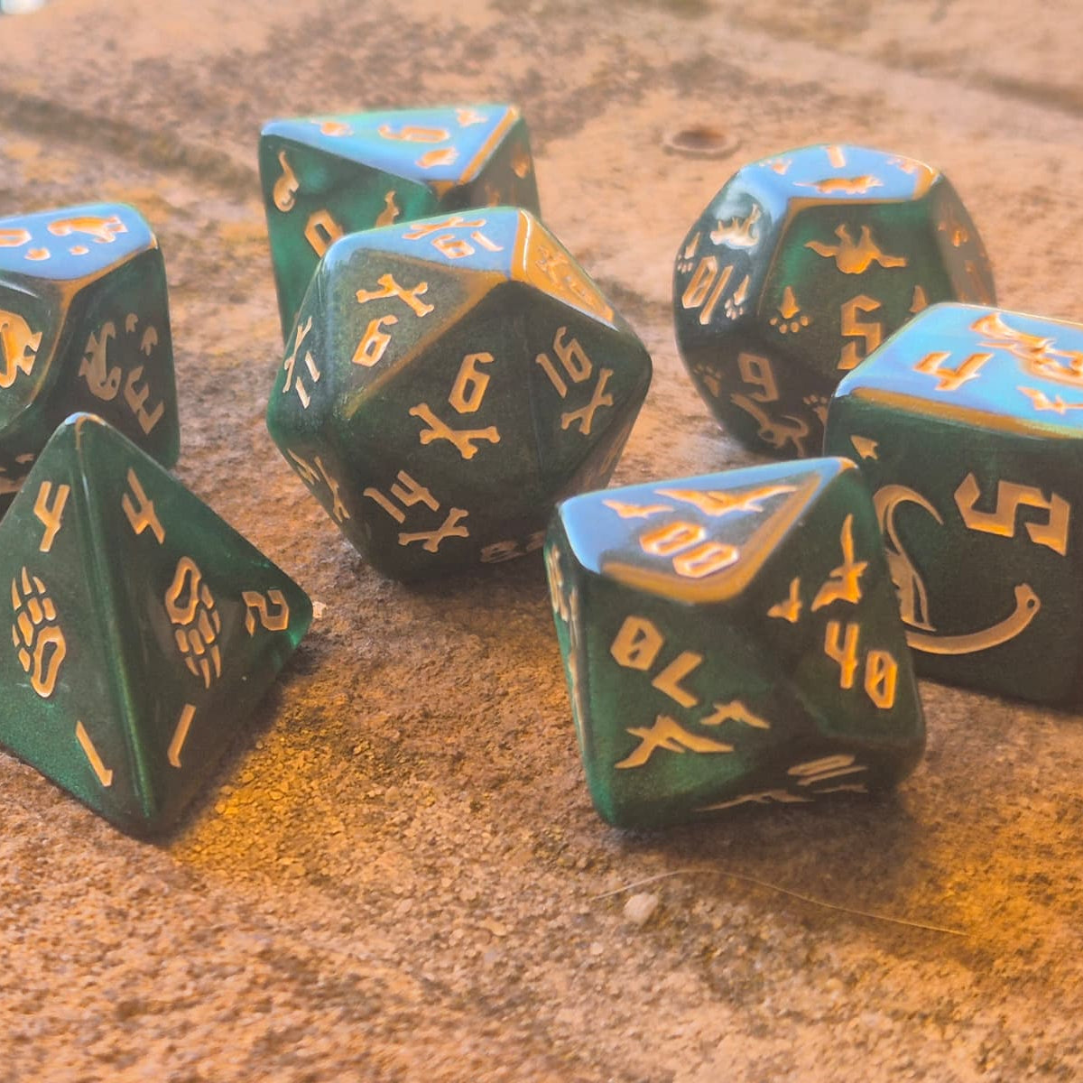 Dice: Dino Bones – Dobbelstenenset