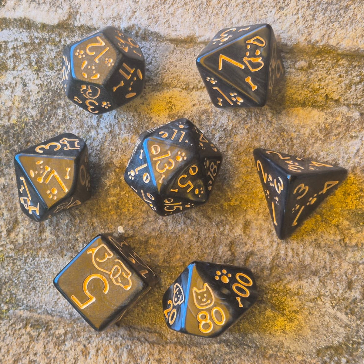 Dice: Midnight Hounds – Dobbelstenenset