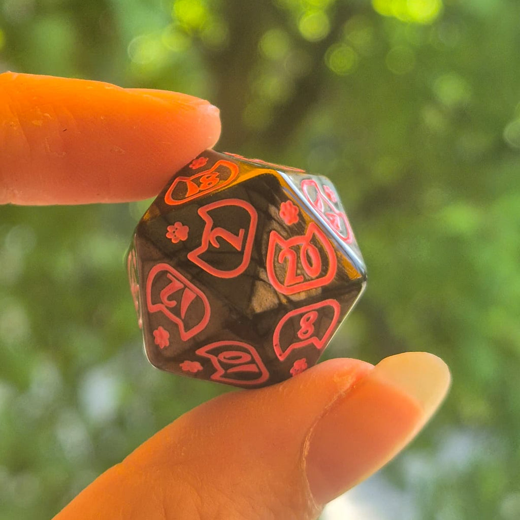 Dice: Shadow Cats – Dobbelstenenset