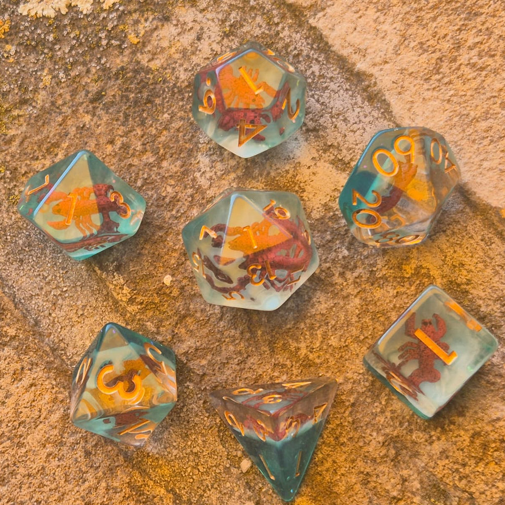 Crit Critters: Shell Yeah – Kreeft Dobbelstenenset