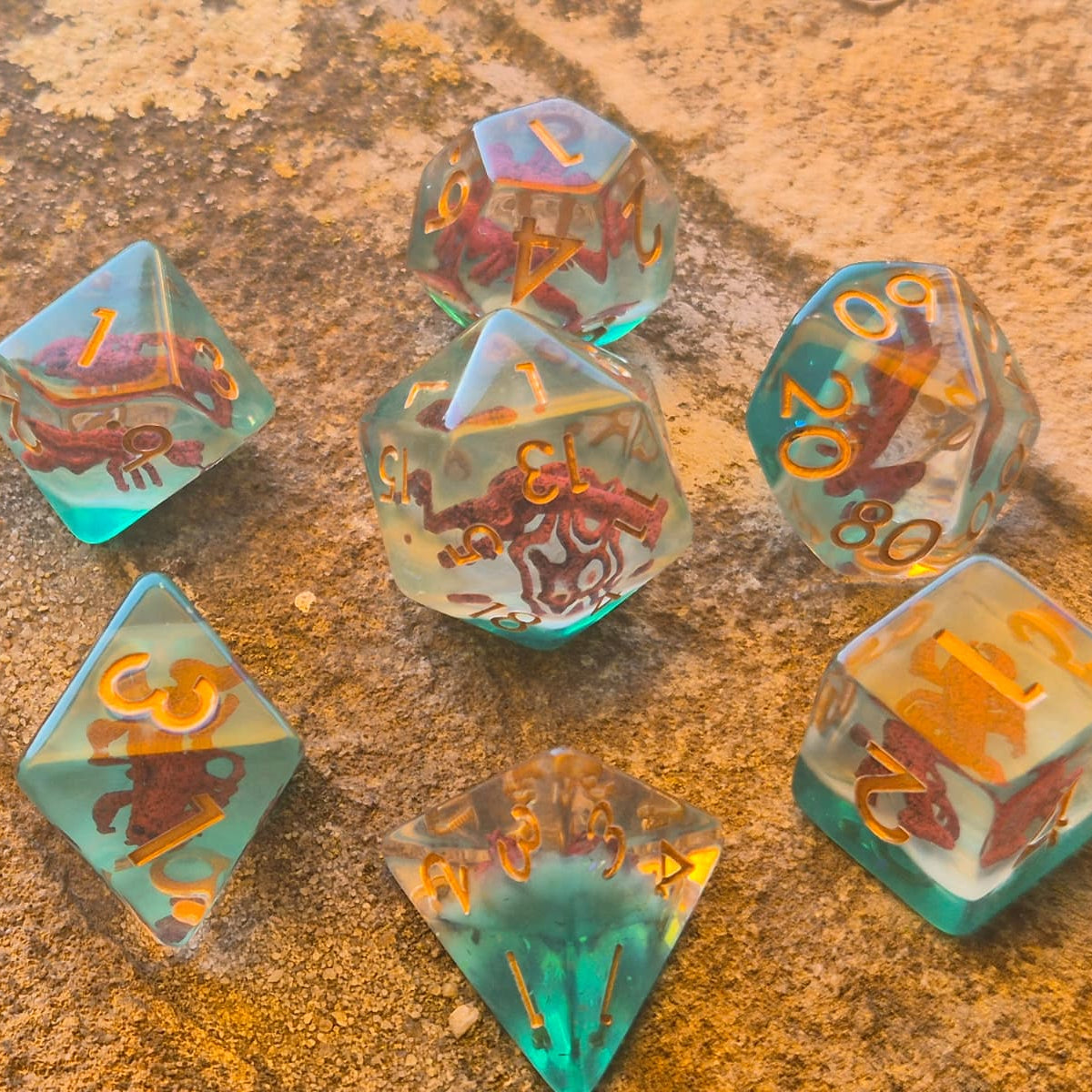 Crit Critters: Shell Yeah – Kreeft Dobbelstenenset