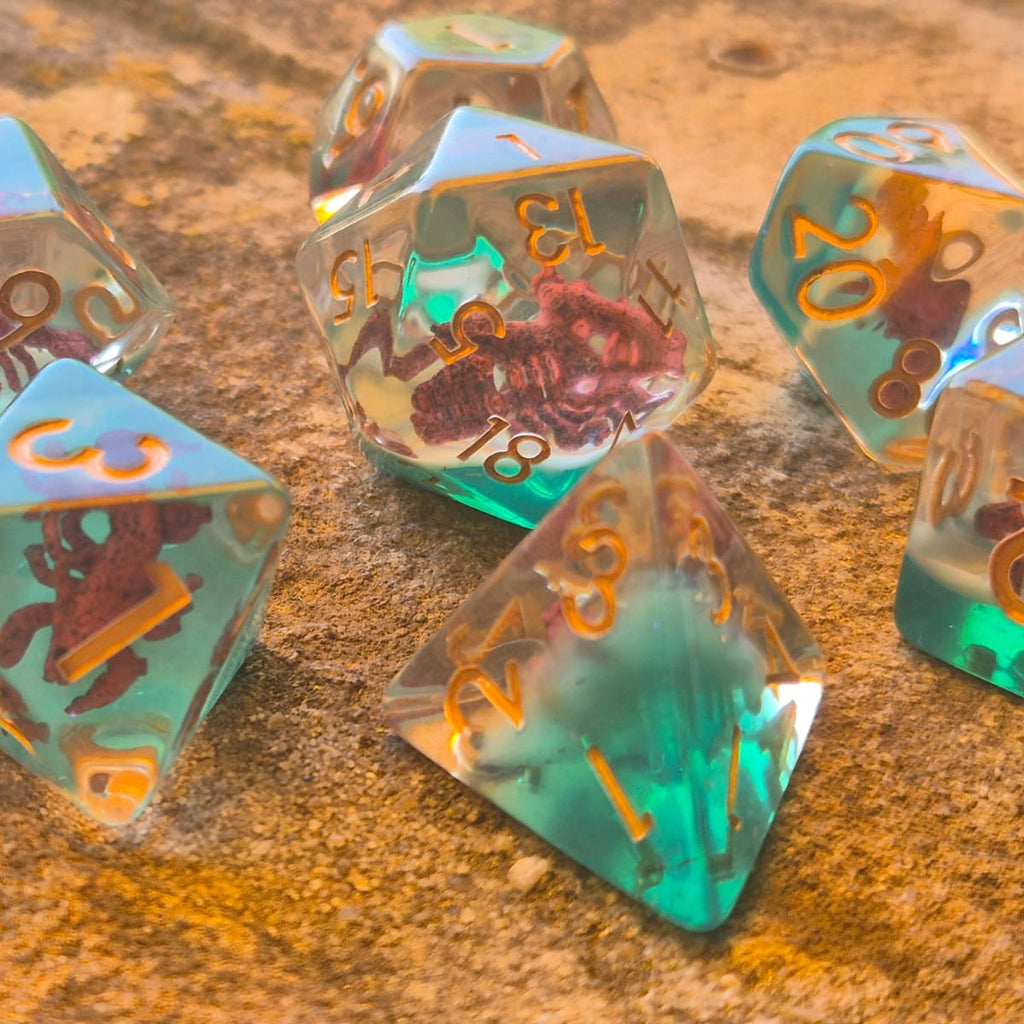 Crit Critters: Shell Yeah – Kreeft Dobbelstenenset